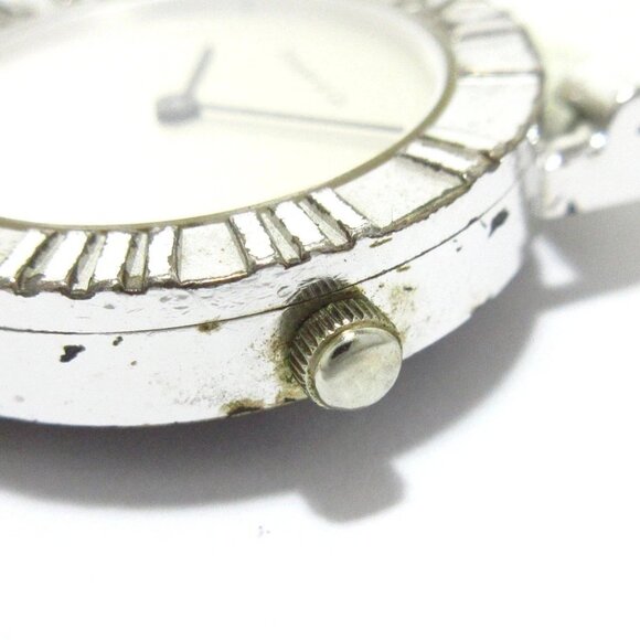 Auth TIFFANY&Co. Atlas Round 286753 0*** White Women's Wrist Watch - Picture 4 of 11
